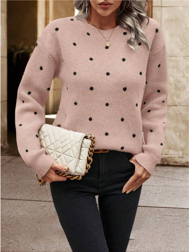 Lincoln | Polka Dot Sweater