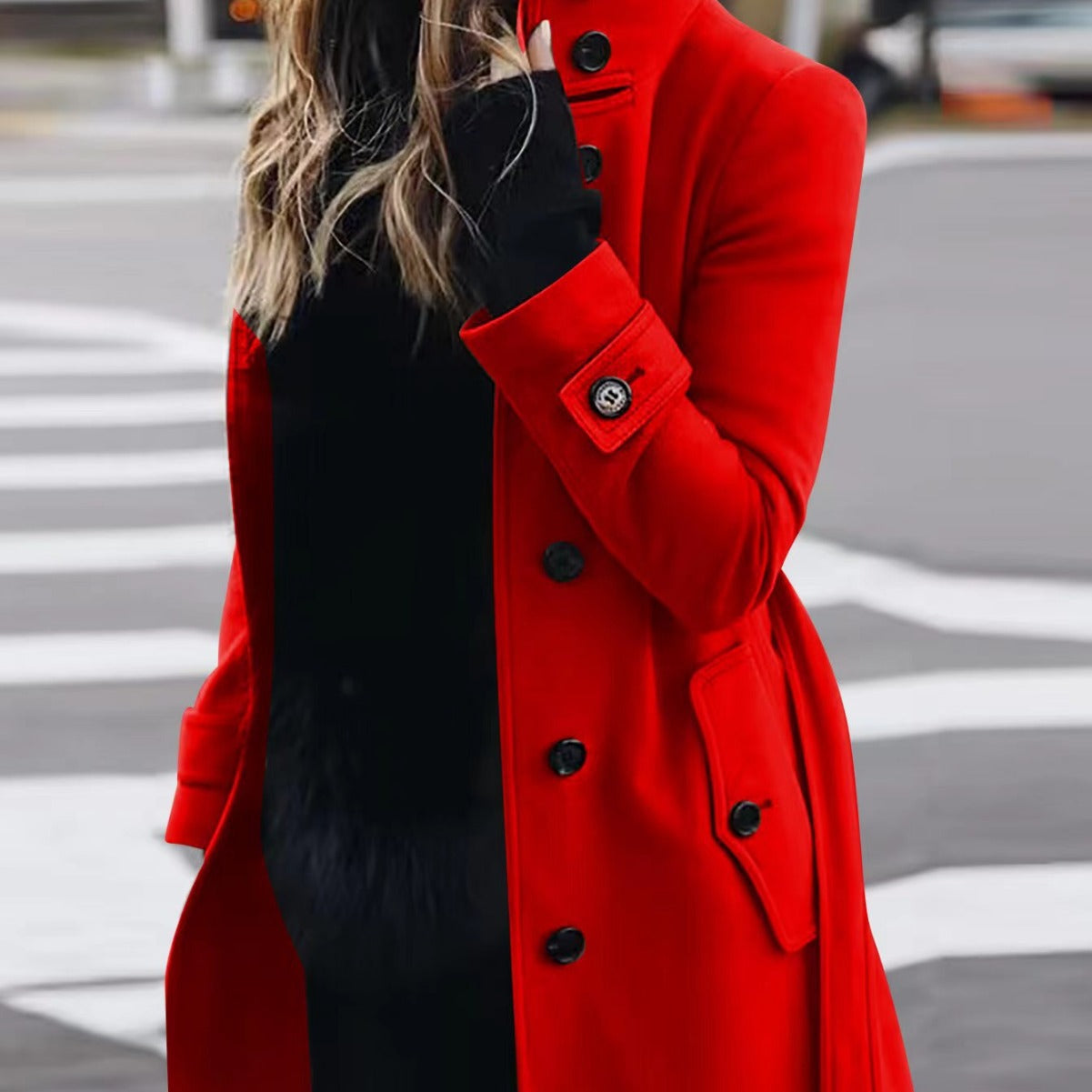 Naomie | Trench coat Double-breasted