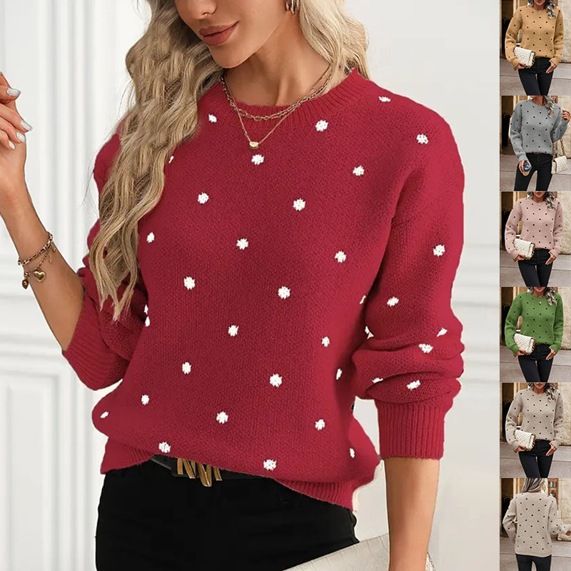 Lincoln | Polka Dot Sweater