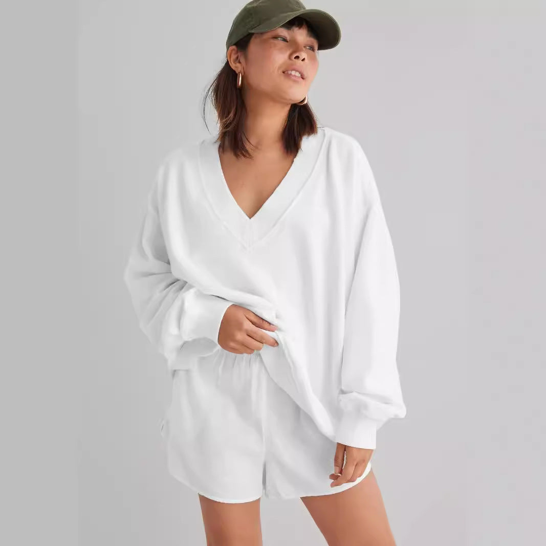 Ezra | V-neck sweatshirt