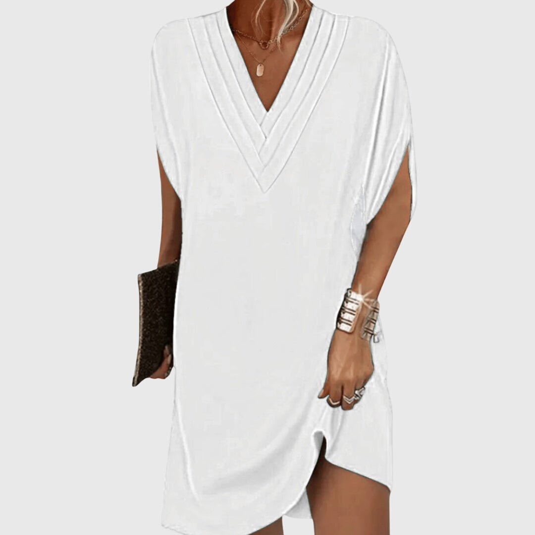 Anita | Elegant Tummy Hiding Dress 