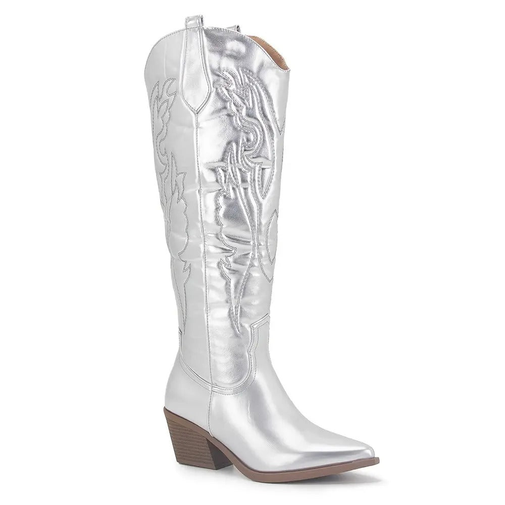Deyanira | Knee-high cowboy boots