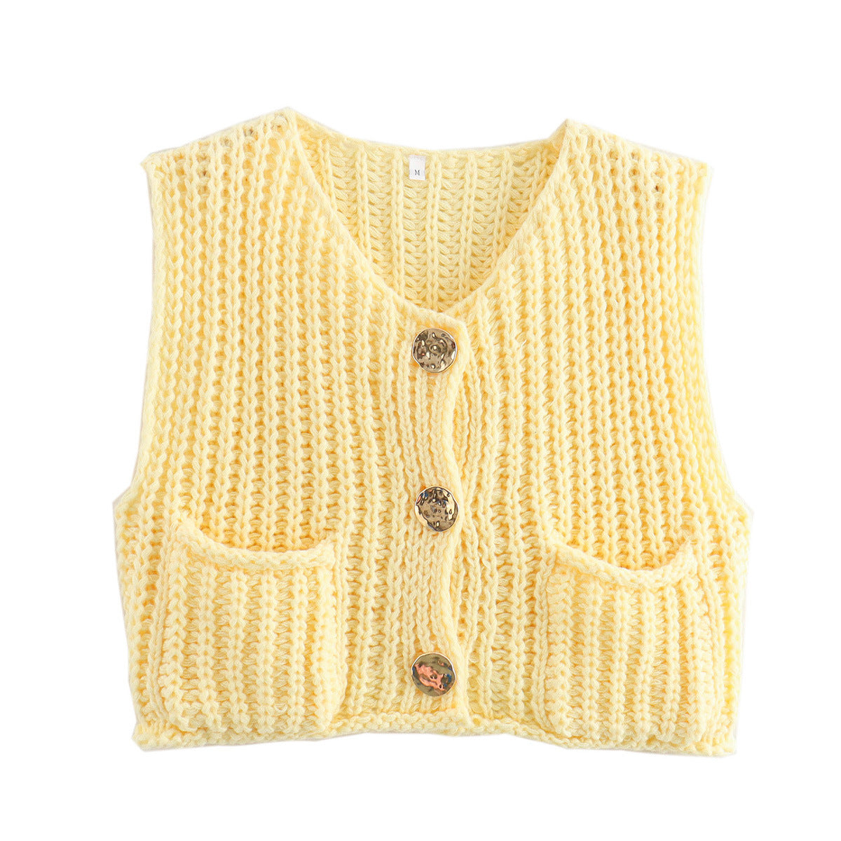 Madelin | Vest with Chunky Knit Texture