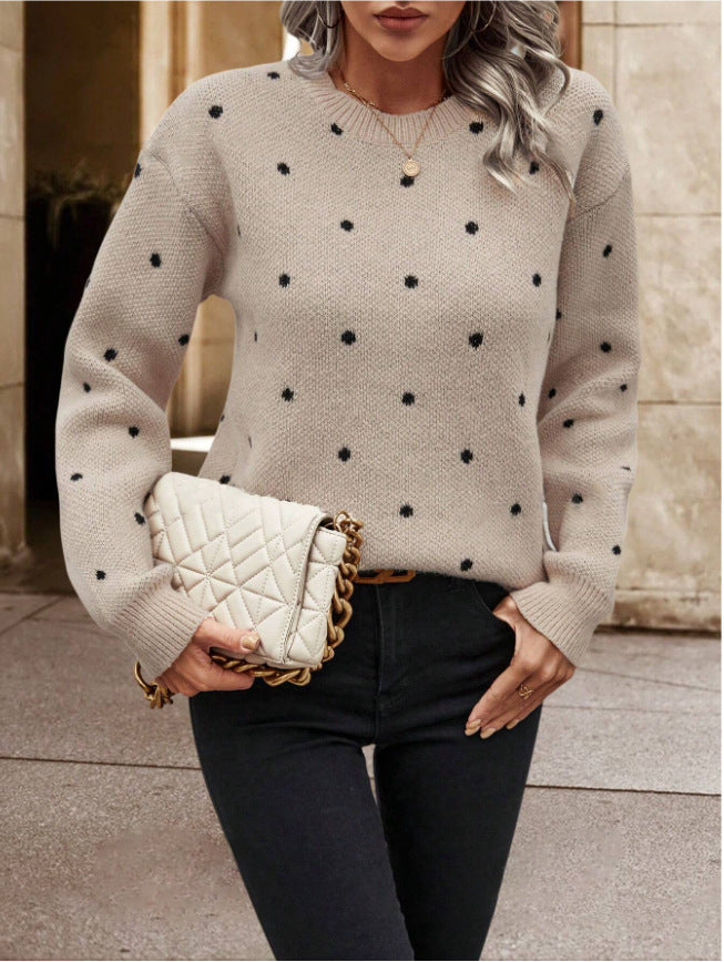Lincoln | Polka Dot Sweater