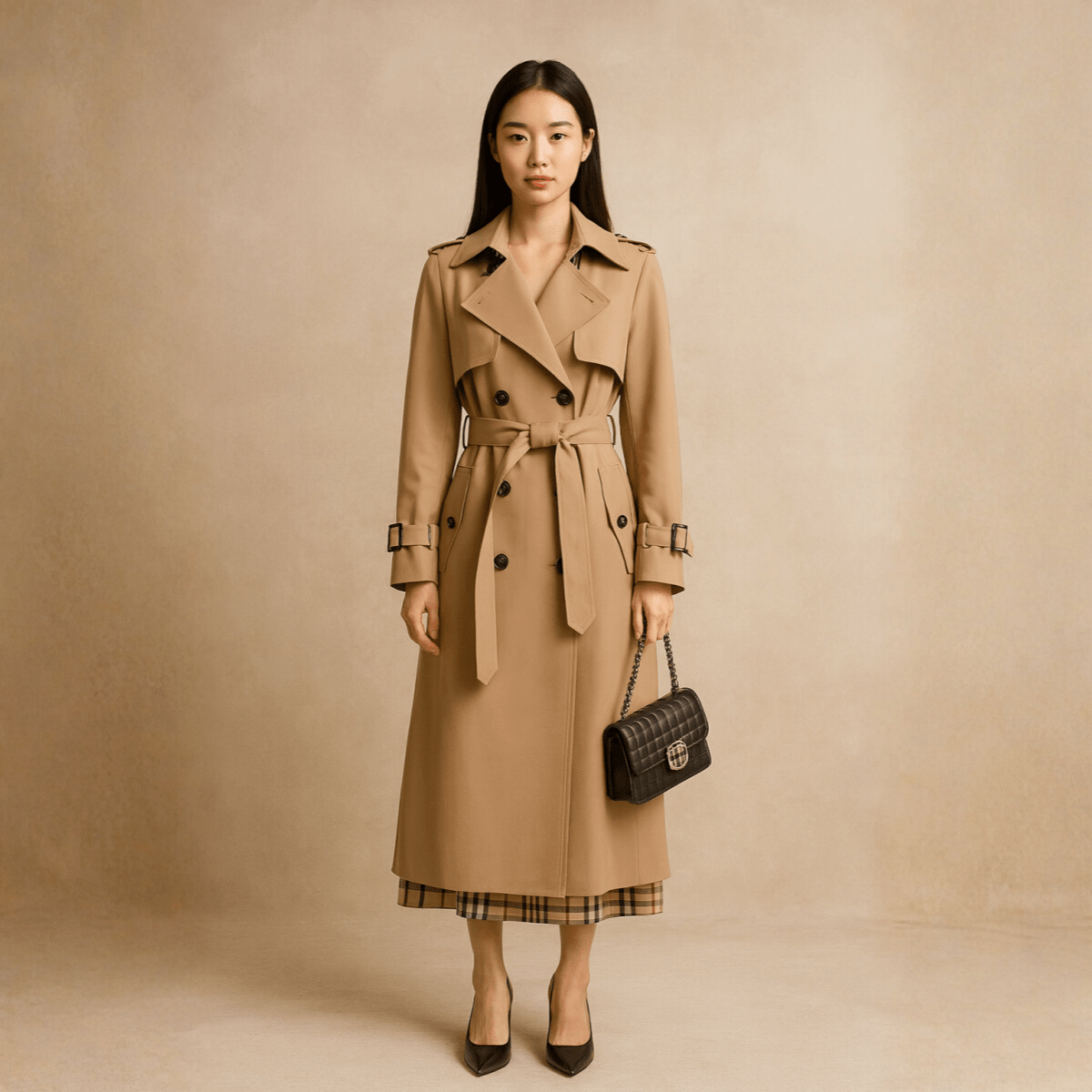 EMILY | STYLISH TRENCH COAT 