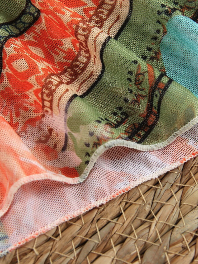Ayra | Tropical Print Bikini Set