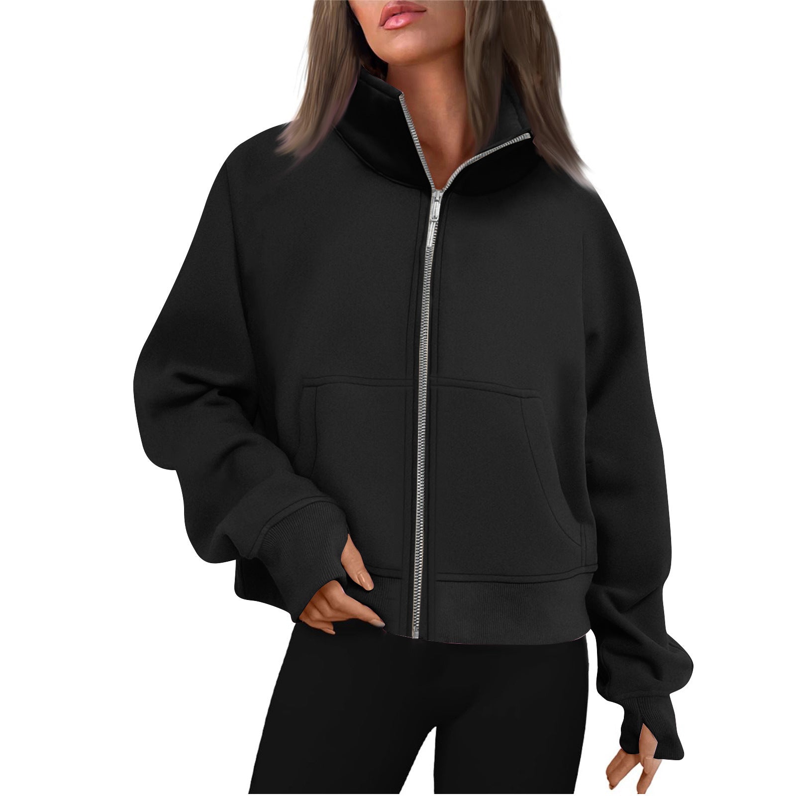 Azaria | Training Jacket with Thumbholes