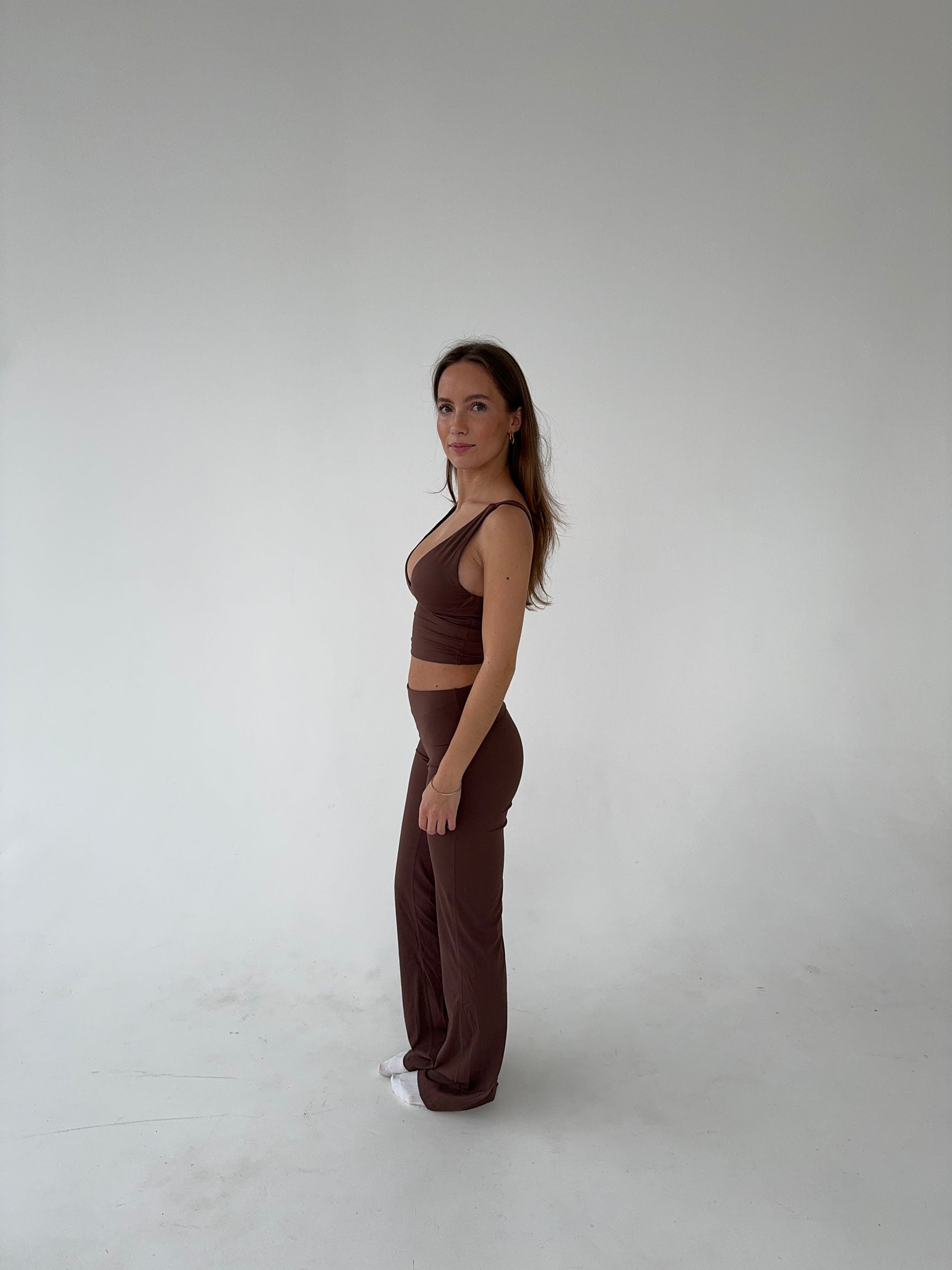 Abigail | Athleisure Set Flared Leggings