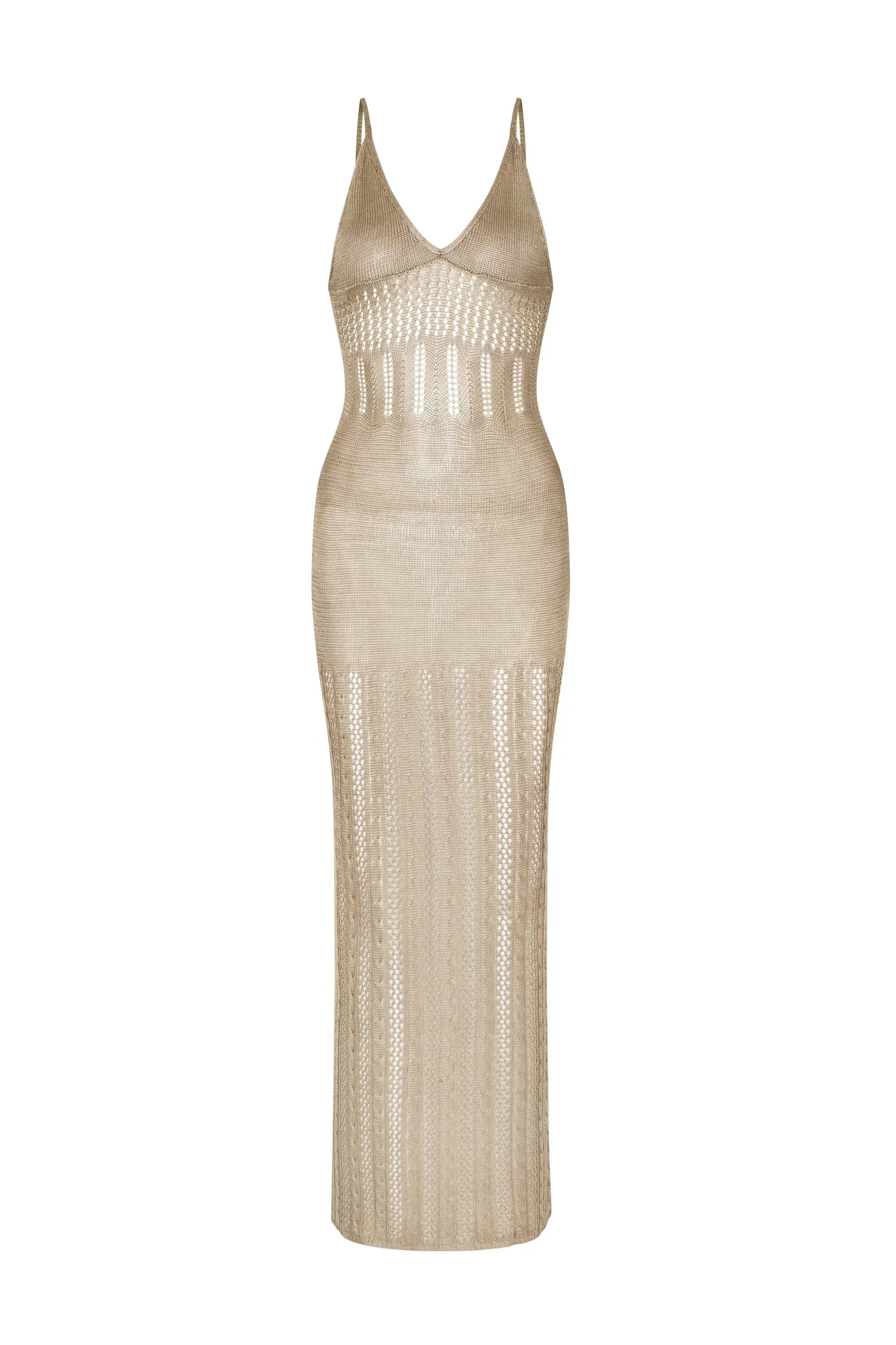 Tierra | Maxi Dress Open Knit