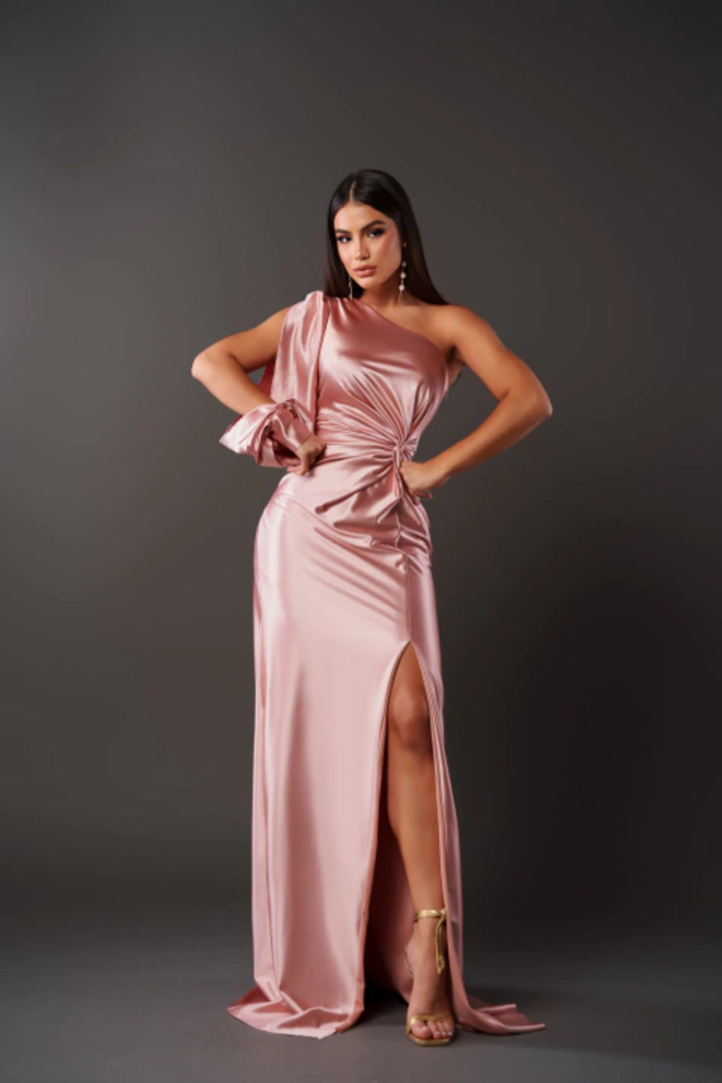 Seraphina | Gown with One-shoulder Design