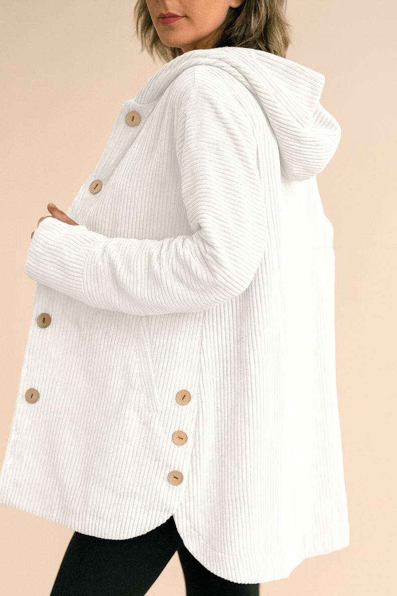 INDIA | CORDUROY HOODED JACKET