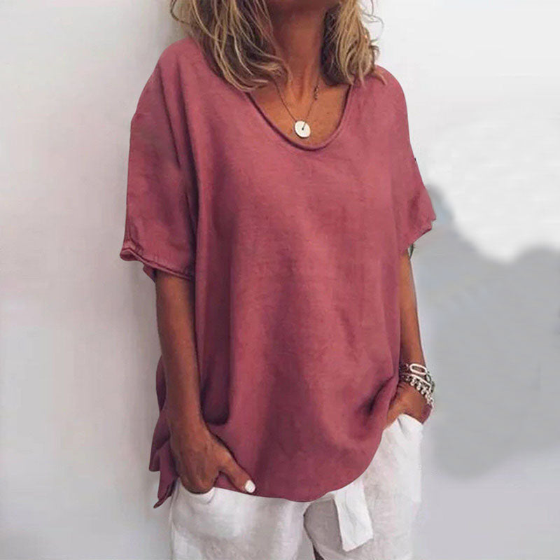 Norelle - Casual Loose-Fit Top 