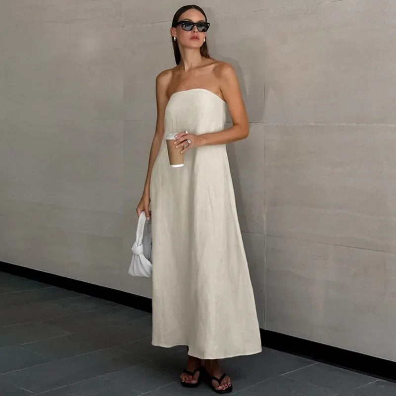 Valarie | Maxi Dress Strapless