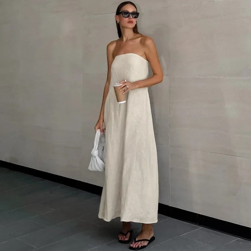 Valarie | Maxi Dress Strapless