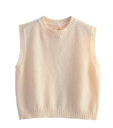 Birdie | Knitted Top with Open Back