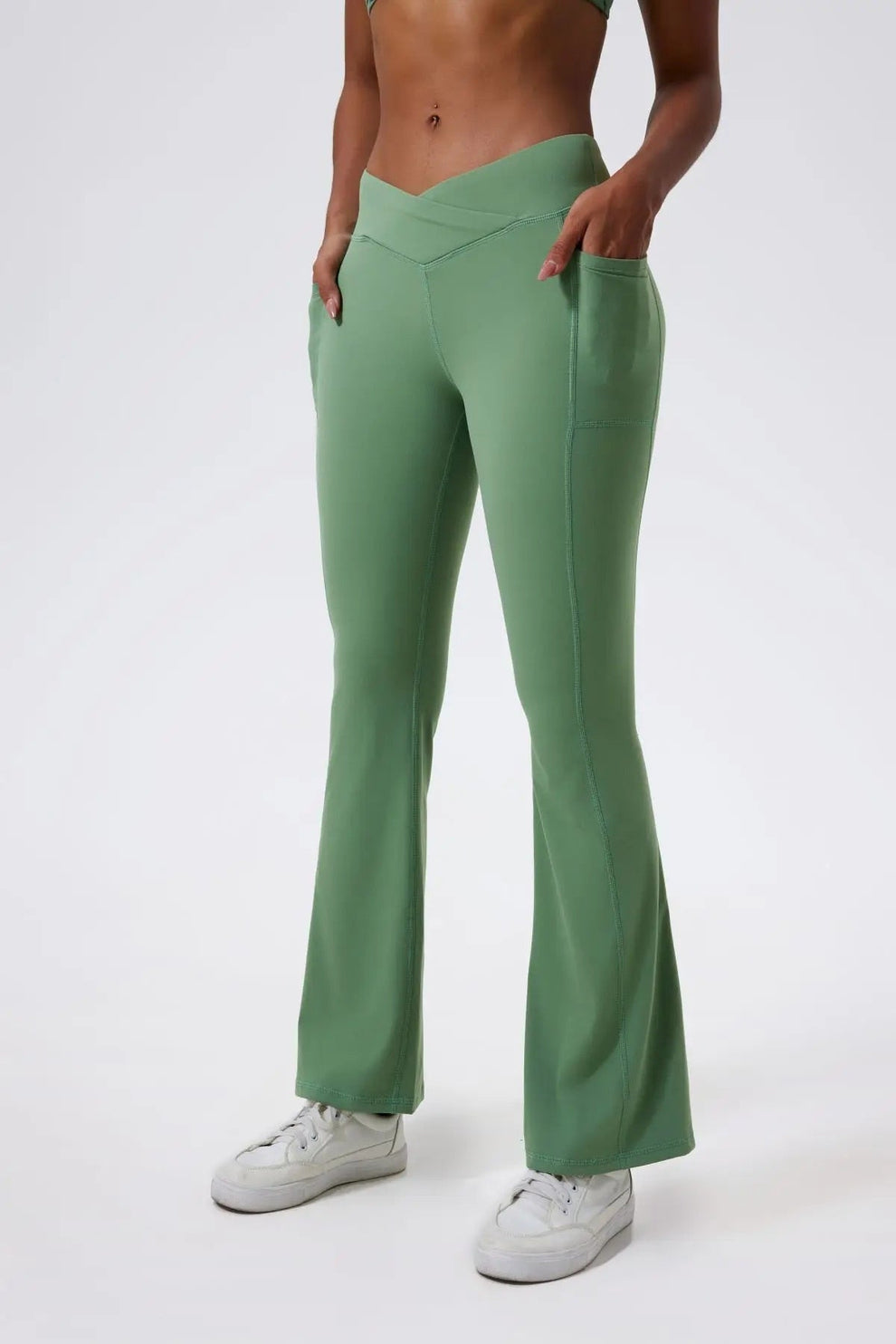 Lilli | High Waist Flare Leggings