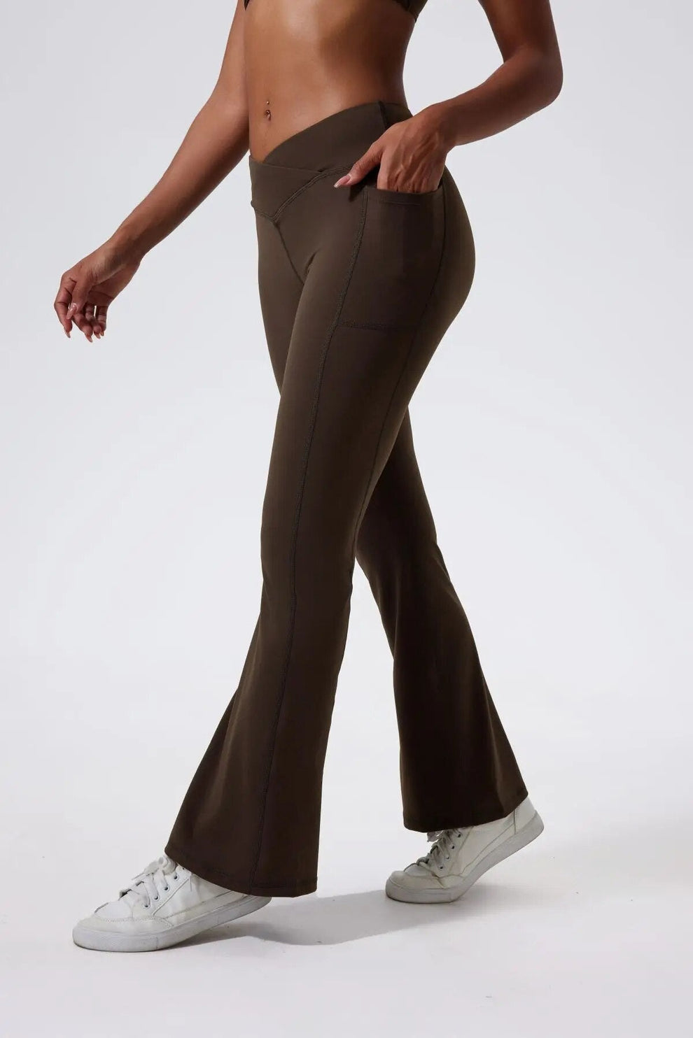 Lilli | High Waist Flare Leggings