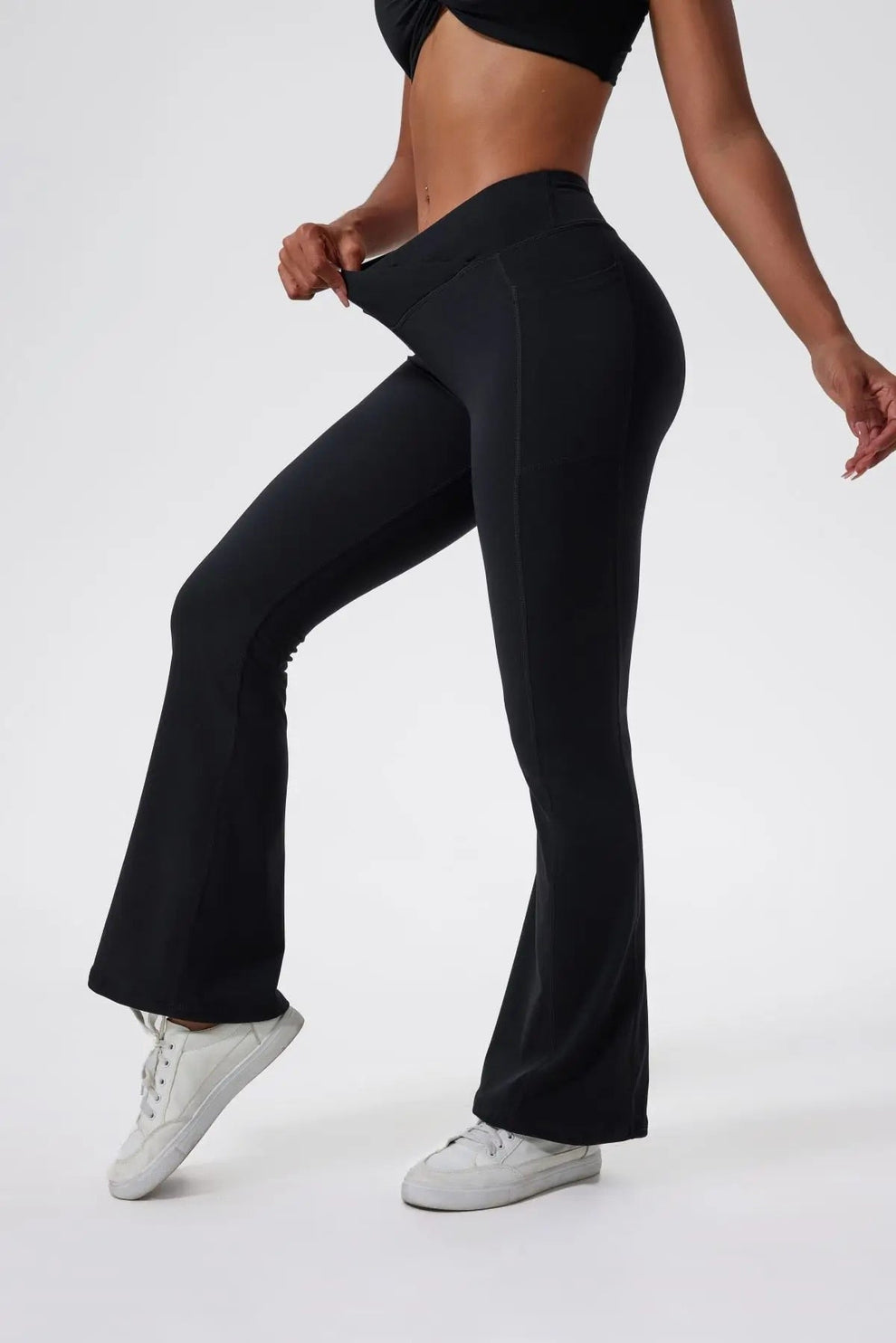 Lilli | High Waist Flare Leggings