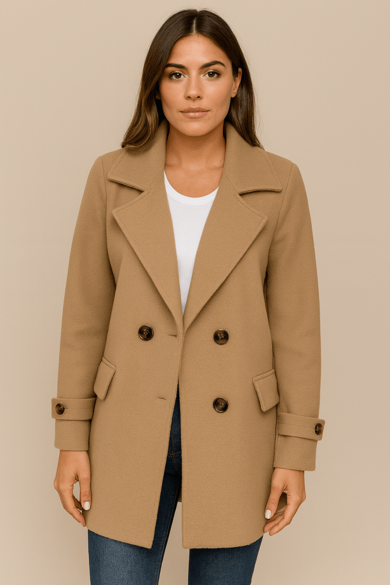 ROSALIE | CHIC COLLARED JACKET 