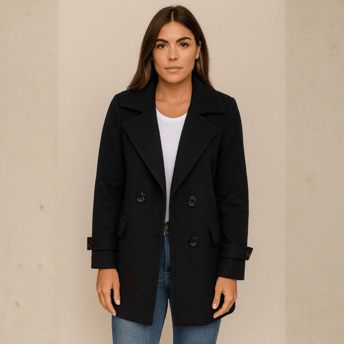 ROSALIE | CHIC COLLARED JACKET 