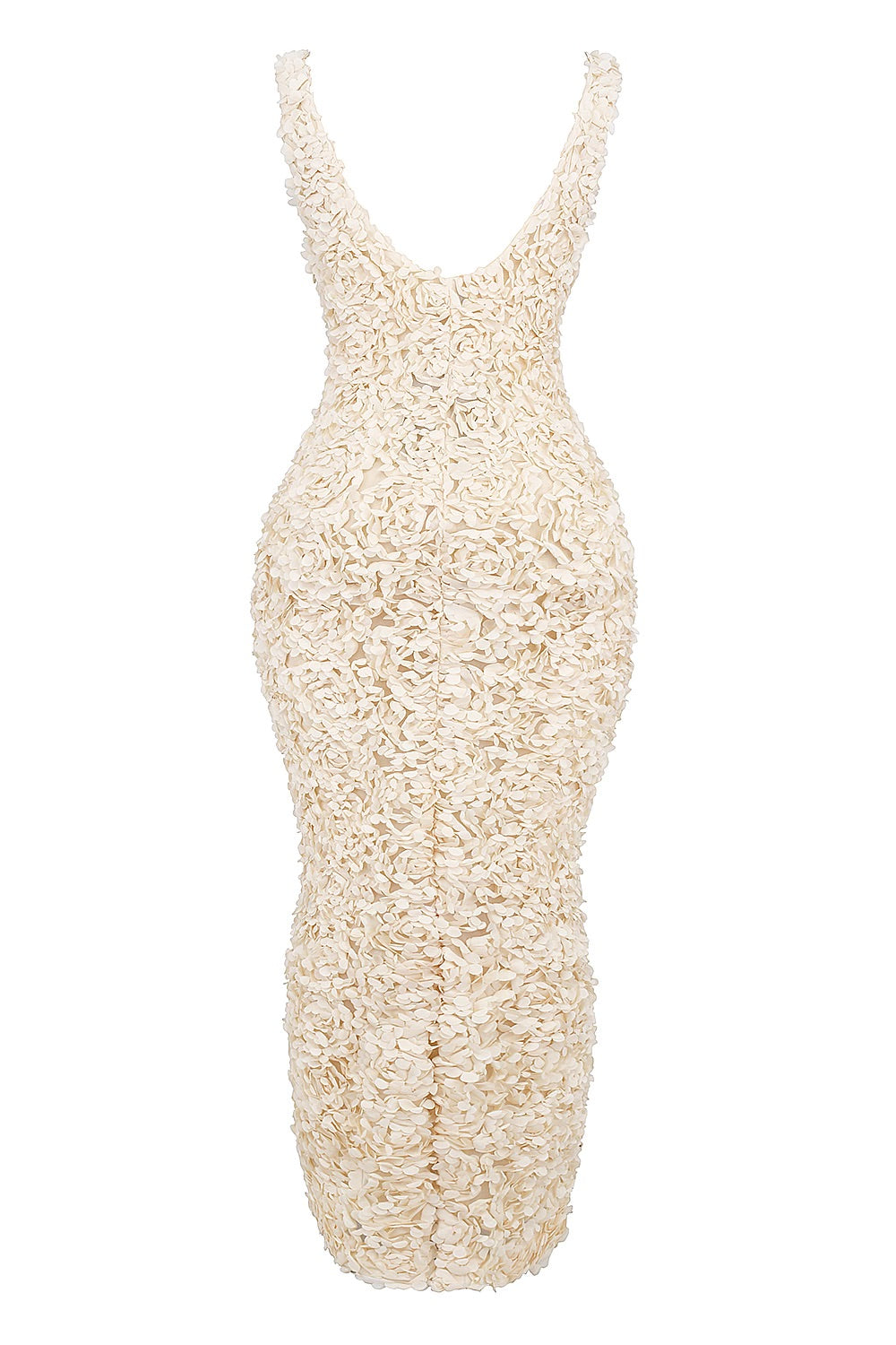 Johnette | Maxi Dress with Floral Appliqué