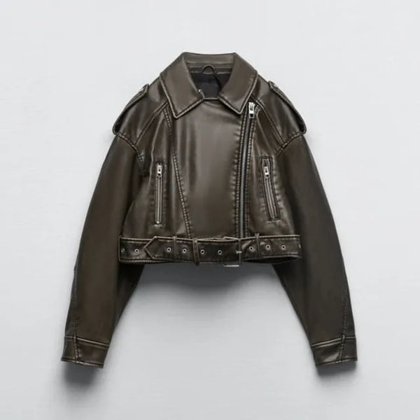 Haylie | Biker Jacket for Women: A Tough and Feminine Transformation