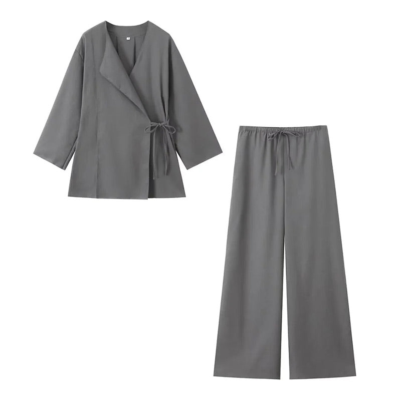 Fawn | Loungewear Set Kimono Style